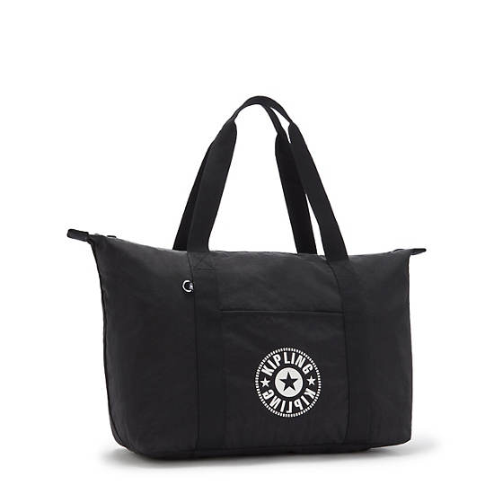 Kipling Art Medium Lite Klassieke Tote Tassen Zwart | BE 1768BE